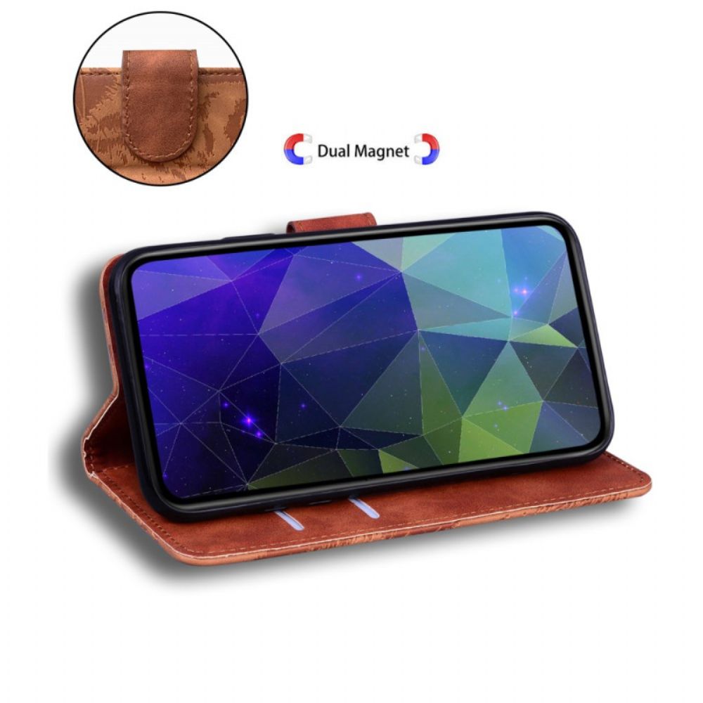 Folio-hoesje Xiaomi Redmi Note 14 Pro 5g Telefoonhoesje Tijgerprint