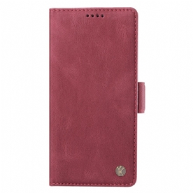 Folio-hoesje Xiaomi Redmi Note 14 Pro 5g Telefoonhoesje Ykatu Suède-effect