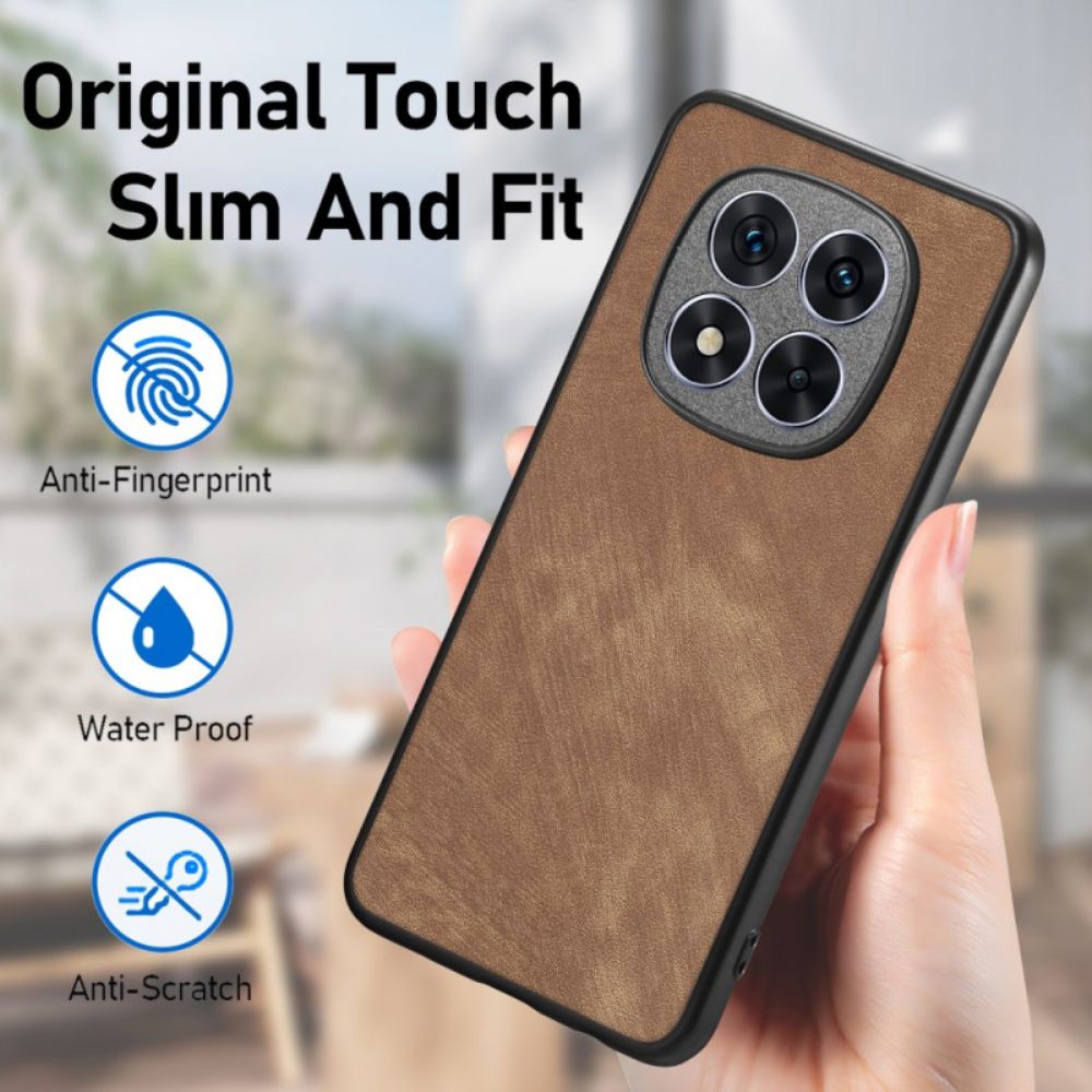 Hoesje Voor Xiaomi Redmi Note 14 Pro 5g Vintage Lederlook