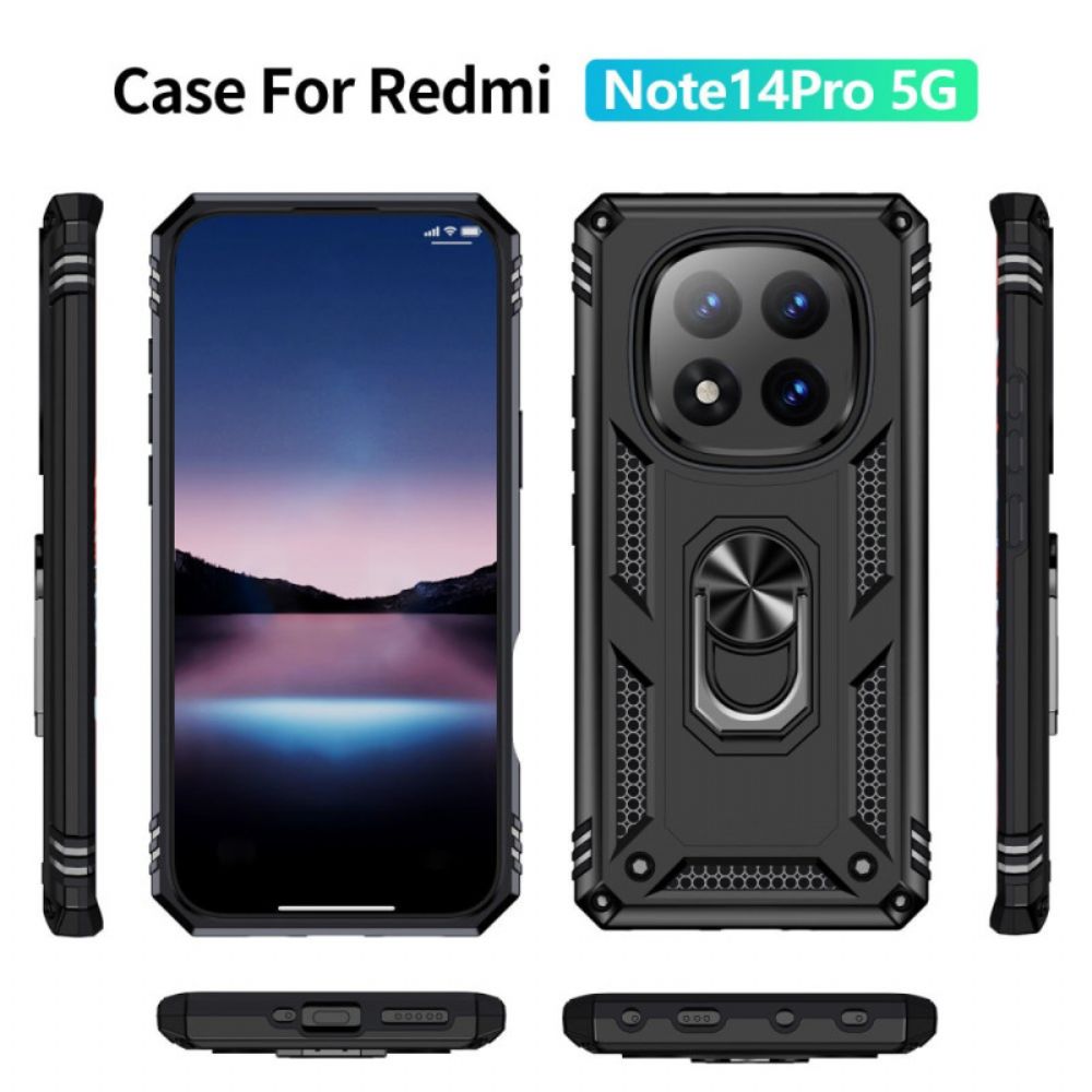 Hoesje Xiaomi Redmi Note 14 Pro 5g Duurzame Ringhouder
