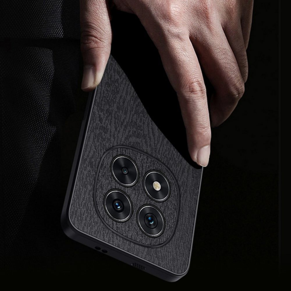 Hoesje Xiaomi Redmi Note 14 Pro 5g Gestructureerd Kunstleer