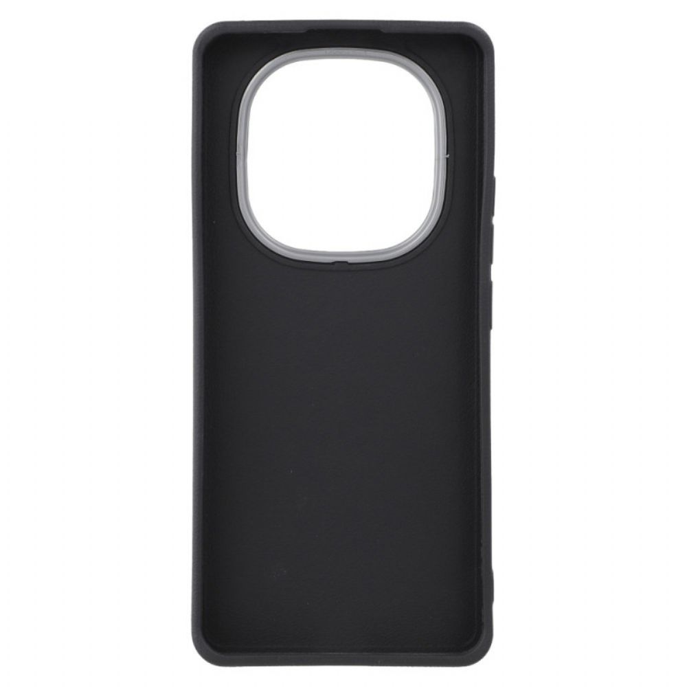 Hoesje Xiaomi Redmi Note 14 Pro 5g Leertextuur Bescherming Hoesje