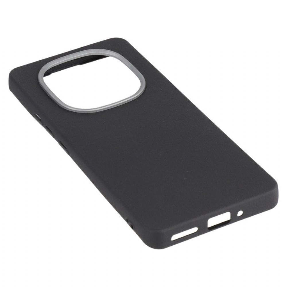 Hoesje Xiaomi Redmi Note 14 Pro 5g Leertextuur Bescherming Hoesje