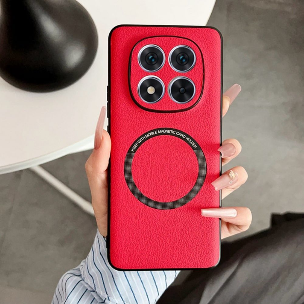 Hoesje Xiaomi Redmi Note 14 Pro 5g Magsafe-compatibel Leer-effect
