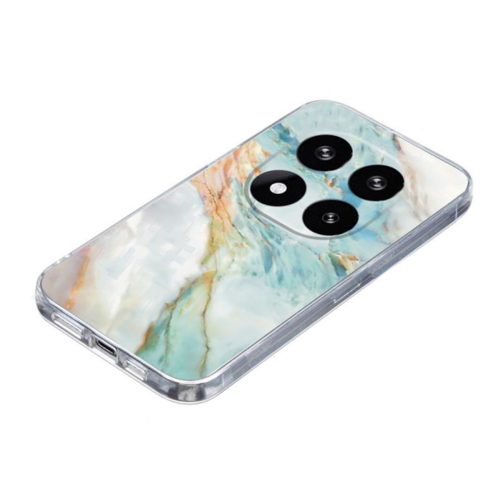 Hoesje Xiaomi Redmi Note 14 Pro 5g Marmeren Olieverfschilderij