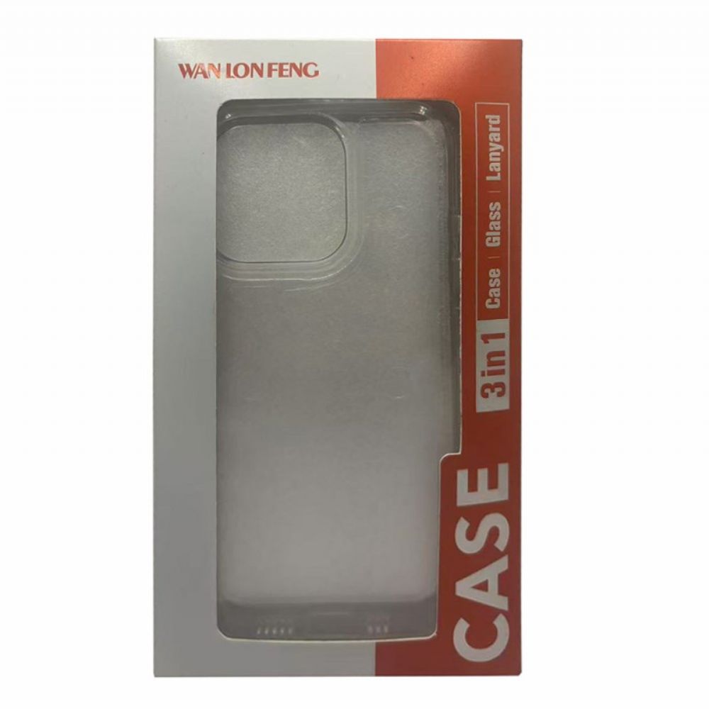 Hoesje Xiaomi Redmi Note 14 Pro 5g Transparante Schermbeschermer Van Gehard Glas