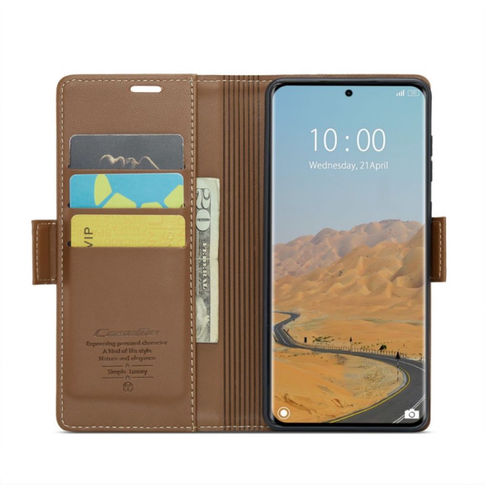 Leren Hoesje Xiaomi Redmi Note 14 Pro 5g Caseme Bescherming Hoesje