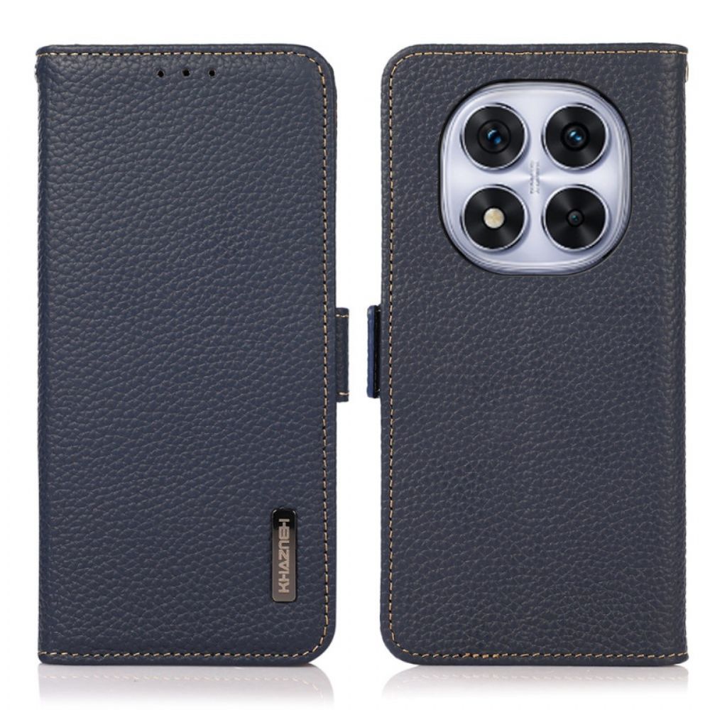 Leren Hoesje Xiaomi Redmi Note 14 Pro 5g Kazneh Rfid-beschermend Leer Bescherming Hoesje