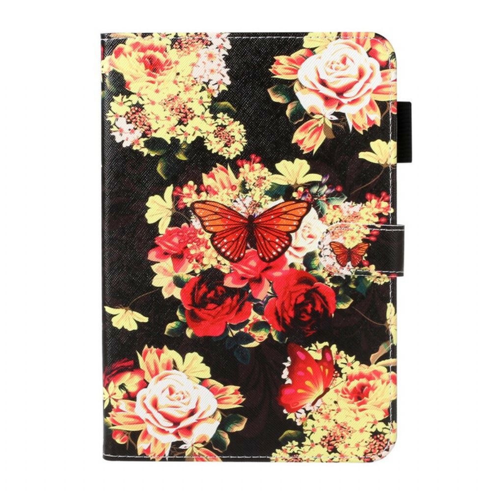 Flip Case voor Samsung Galaxy Tab S5e Bloemen