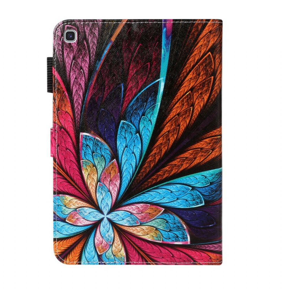 Flip Case voor Samsung Galaxy Tab S5e Bloemen
