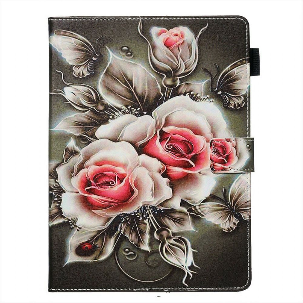 Flip Case voor Samsung Galaxy Tab S5e Boeket Bloemen