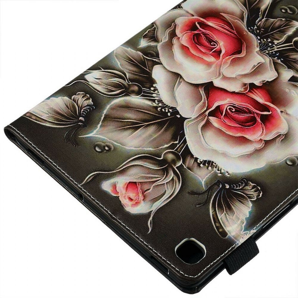 Flip Case voor Samsung Galaxy Tab S5e Boeket Bloemen