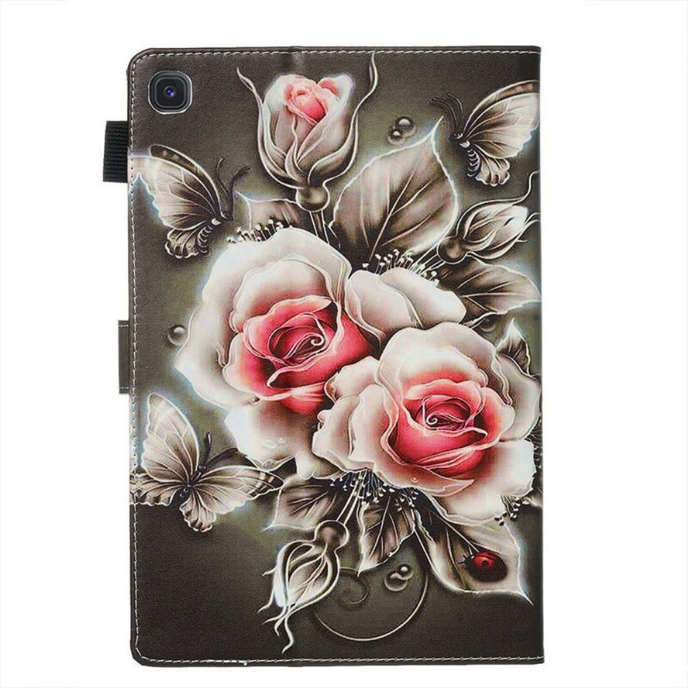 Flip Case voor Samsung Galaxy Tab S5e Boeket Bloemen