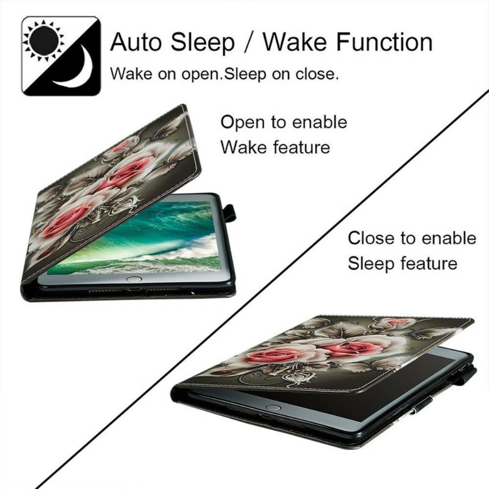 Flip Case voor Samsung Galaxy Tab S5e Boeket Bloemen