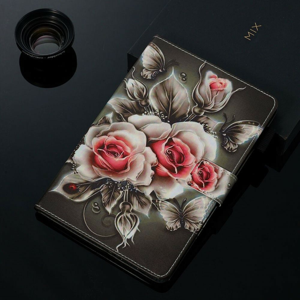 Flip Case voor Samsung Galaxy Tab S5e Boeket Bloemen