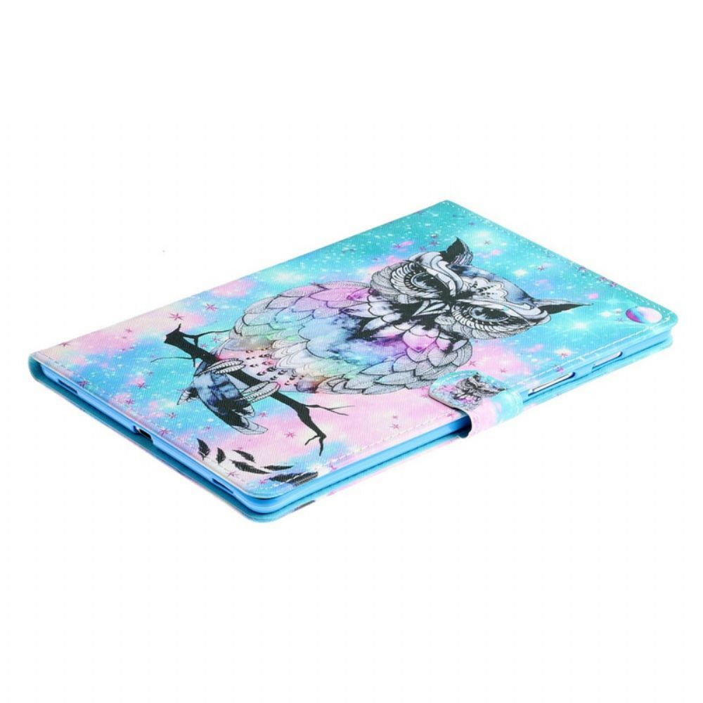 Flip Case voor Samsung Galaxy Tab S5e Koninklijke Uil