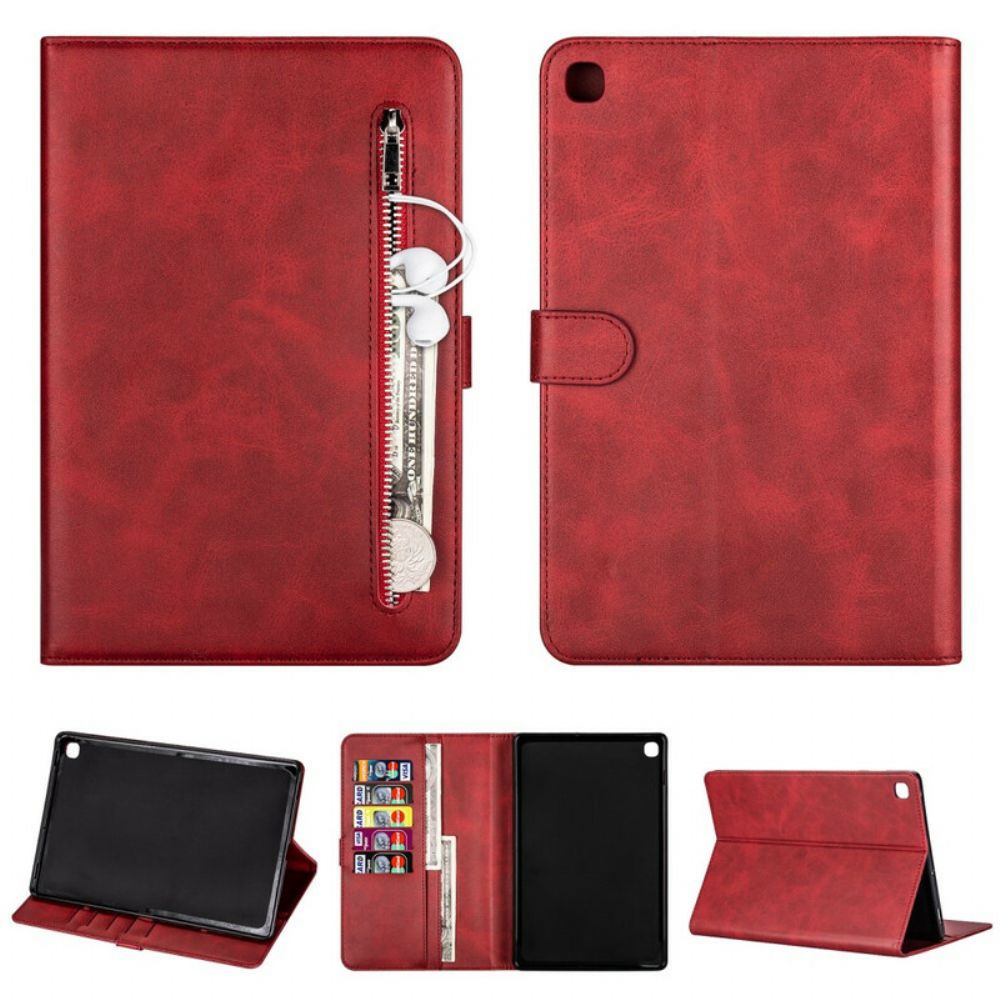 Leren Hoesje voor Samsung Galaxy Tab S5e Portemonnee