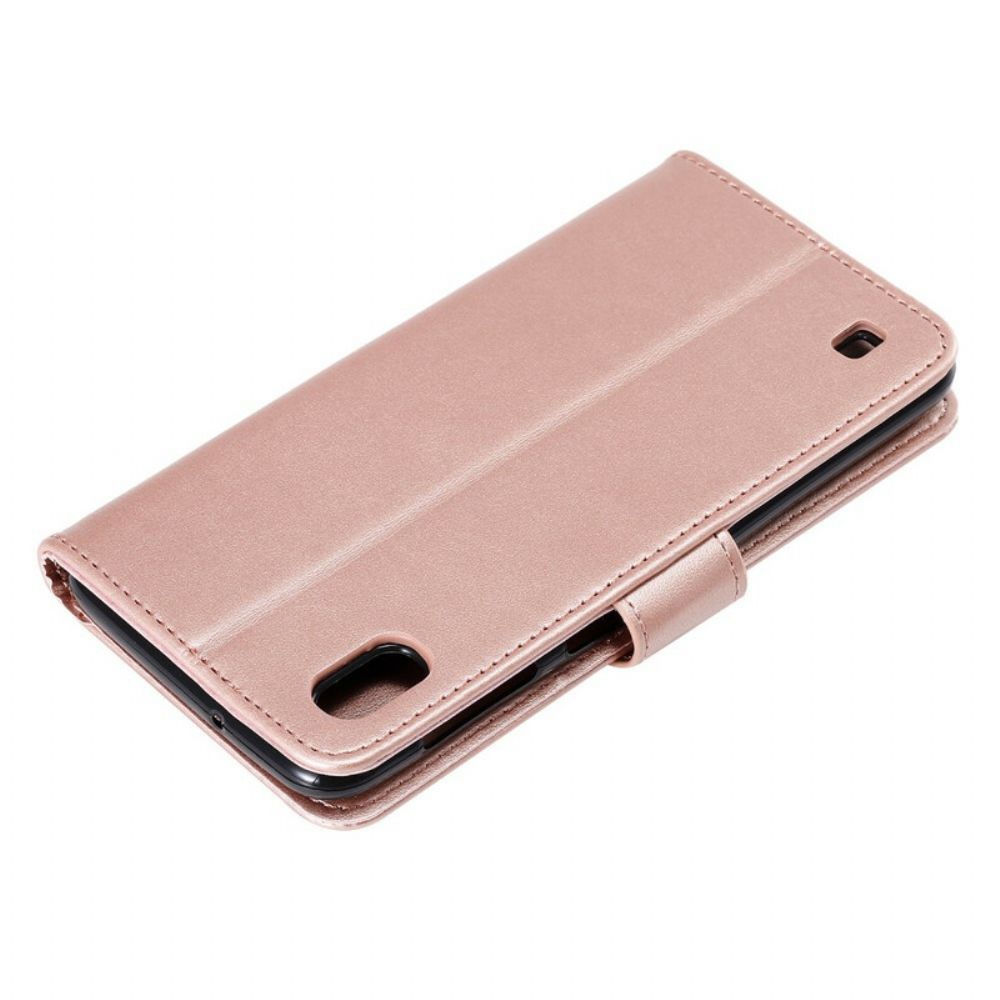 Flip Case voor Samsung Galaxy A10 Met Ketting Band Mijmering