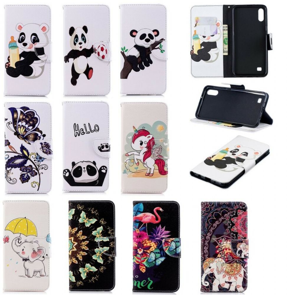 Folio-hoesje voor Samsung Galaxy A10 Babyolifant