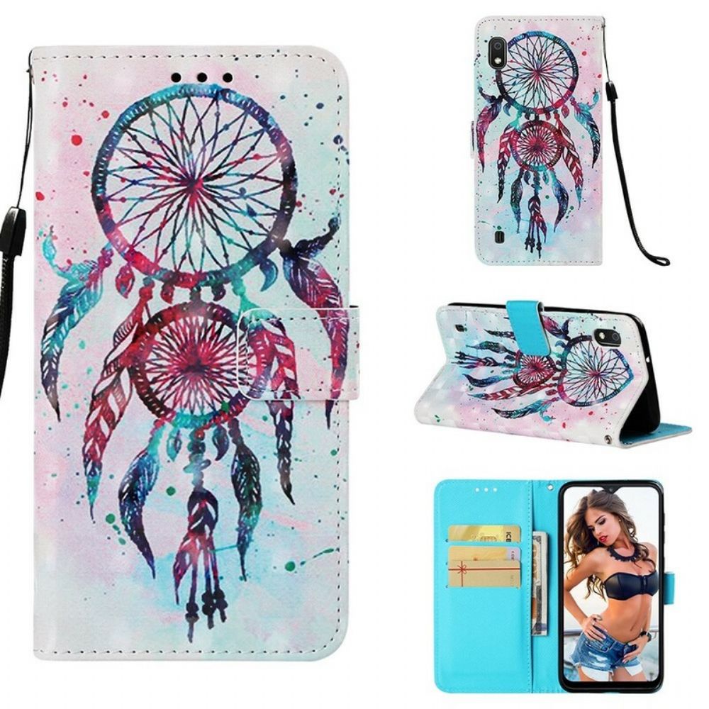 Folio-hoesje voor Samsung Galaxy A10 Rode Dromenvanger