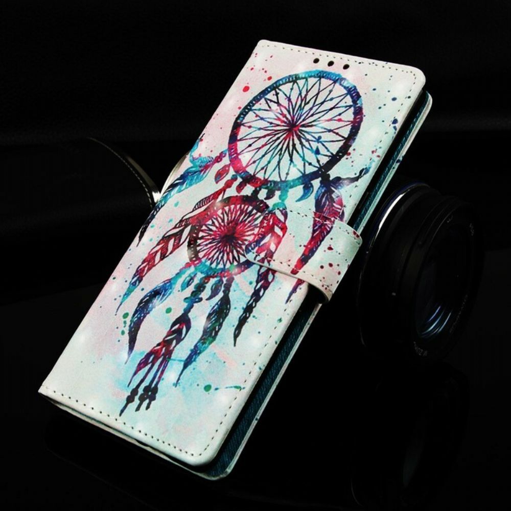 Folio-hoesje voor Samsung Galaxy A10 Rode Dromenvanger