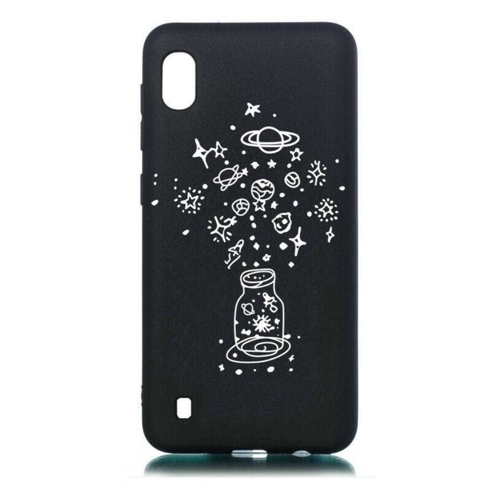 Hoesje voor Samsung Galaxy A10 Flexibele Siliconen Graphics