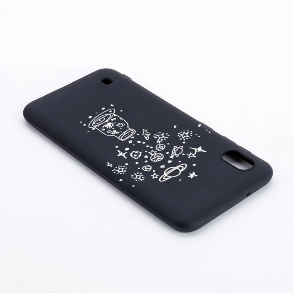 Hoesje voor Samsung Galaxy A10 Flexibele Siliconen Graphics