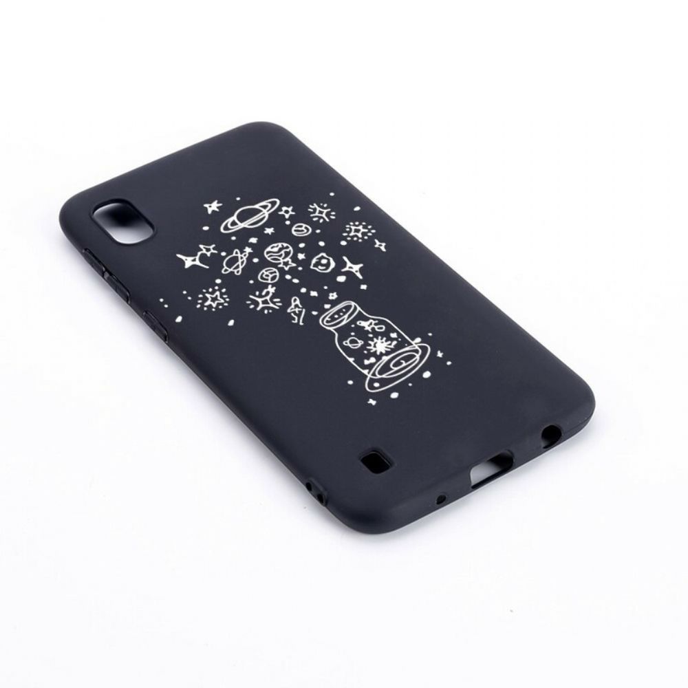 Hoesje voor Samsung Galaxy A10 Flexibele Siliconen Graphics