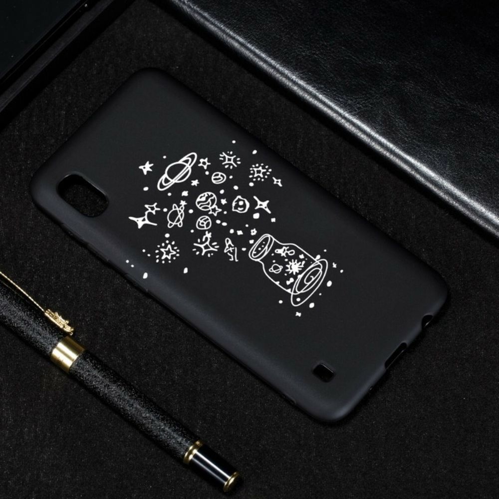 Hoesje voor Samsung Galaxy A10 Flexibele Siliconen Graphics