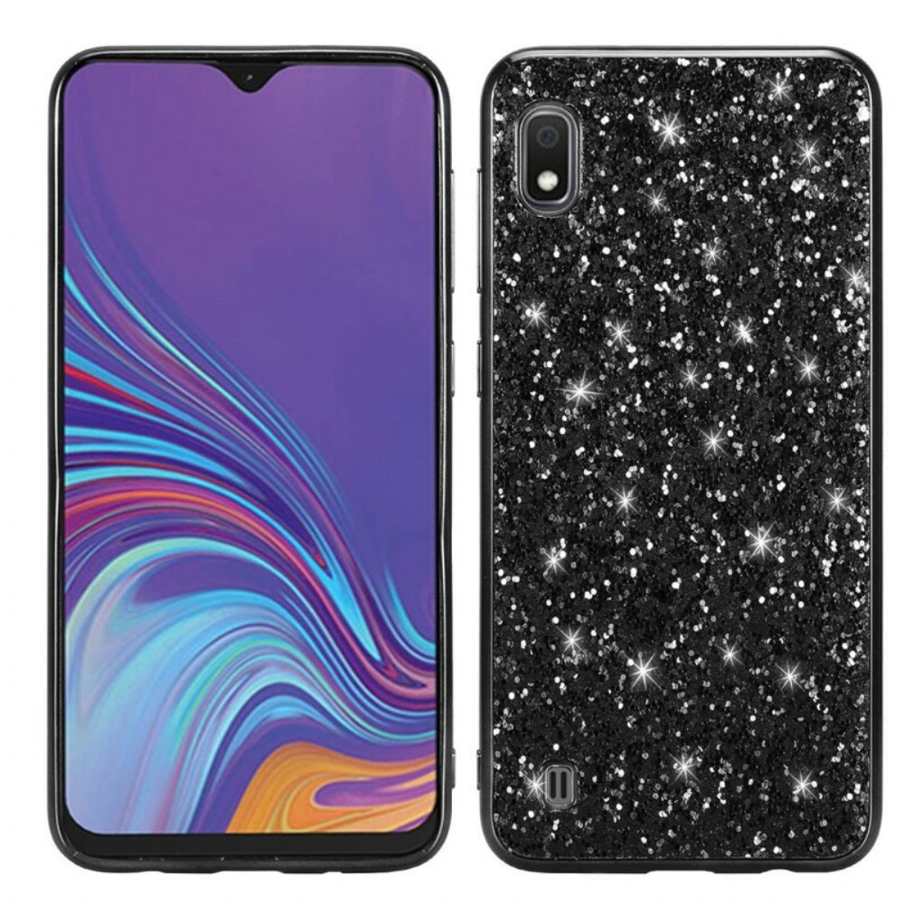 Telefoonhoesje voor Samsung Galaxy A10 Premium Glitter