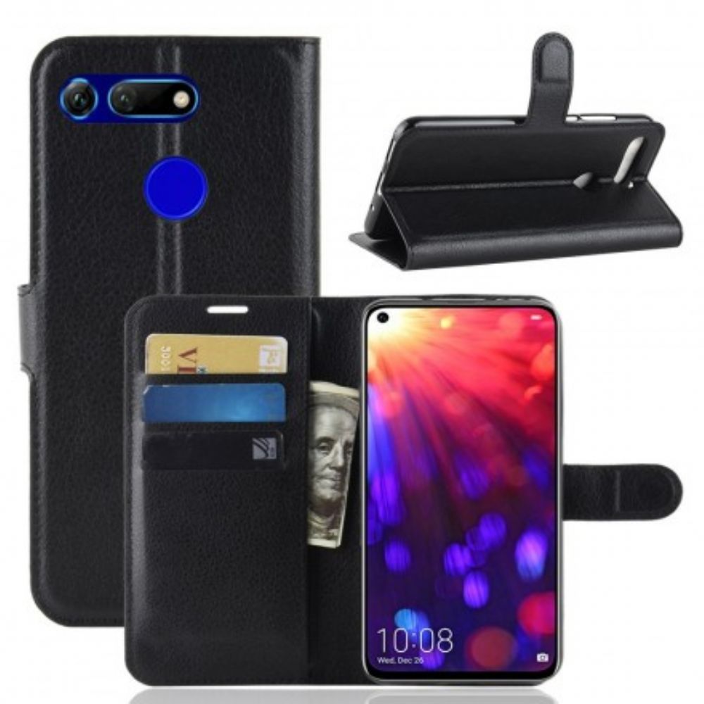 Folio-hoesje voor Honor View 20 Klassiek