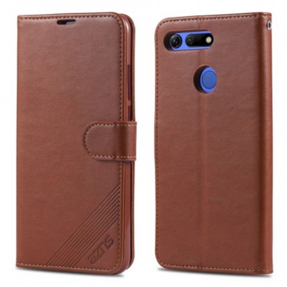 Leren Hoesje voor Honor View 20 Azns Luxe