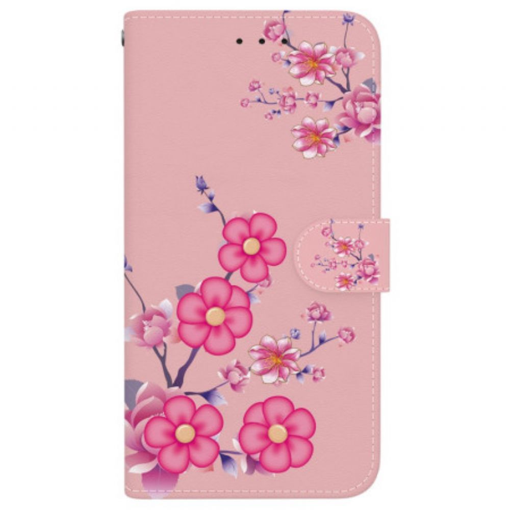Bescherming Hoesje Poco C71 Sakura-patroon
