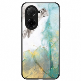 Case Hoesje Poco C71 Telefoonhoesje Marmer Gehard Glas