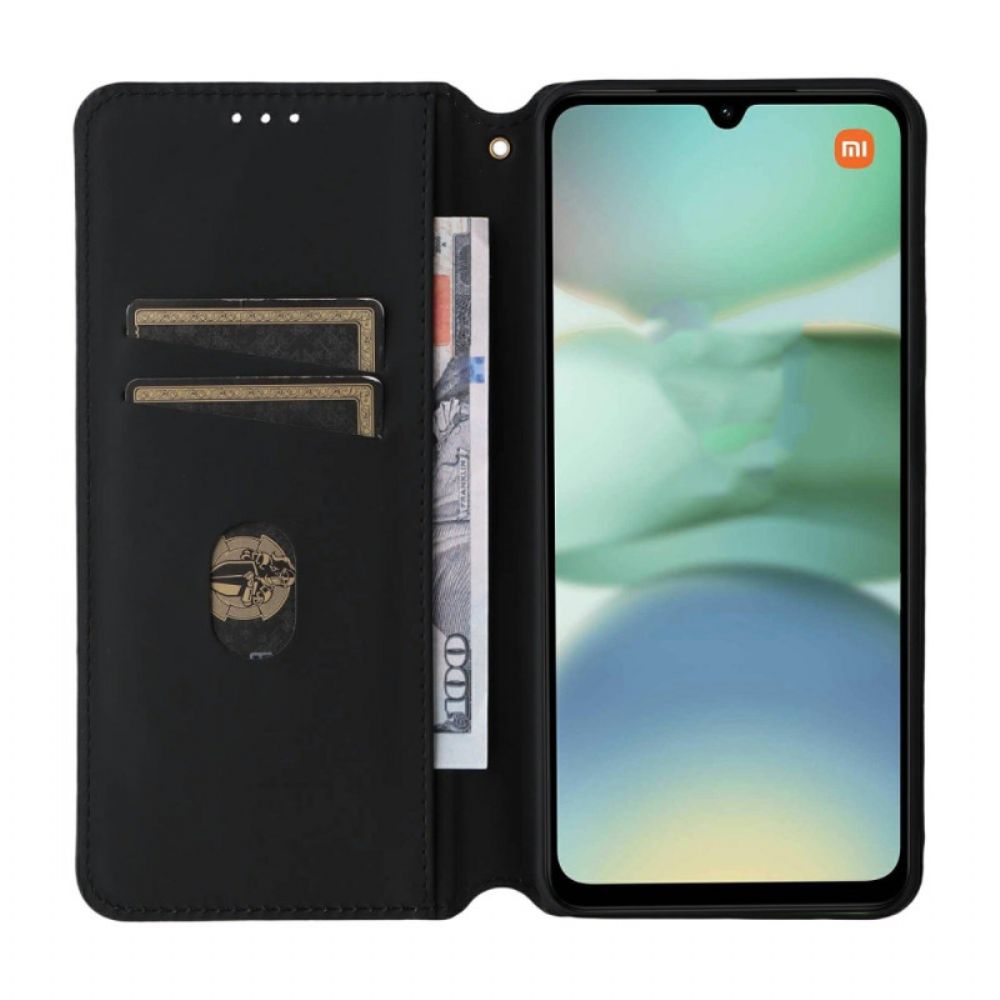 Folio-hoesje Poco C71 3d-kubussen