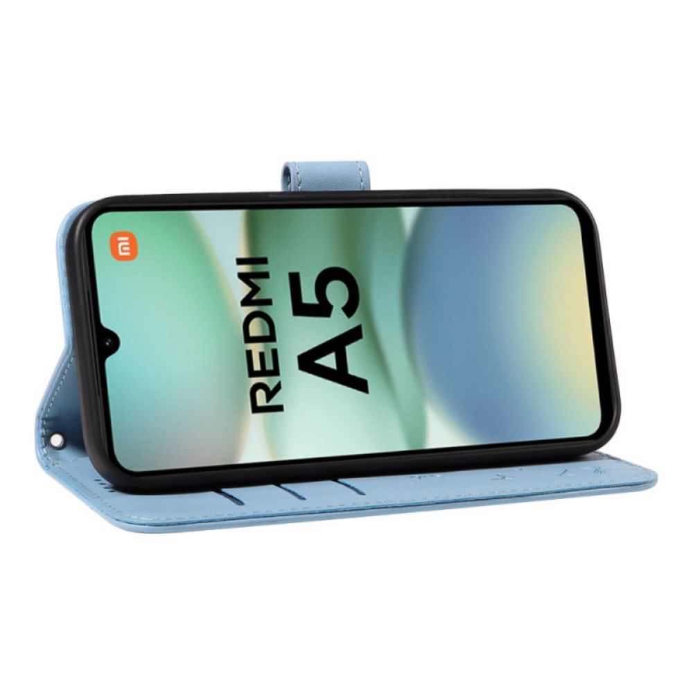 Folio-hoesje Poco C71 Paardenbloemprint Met Bandje