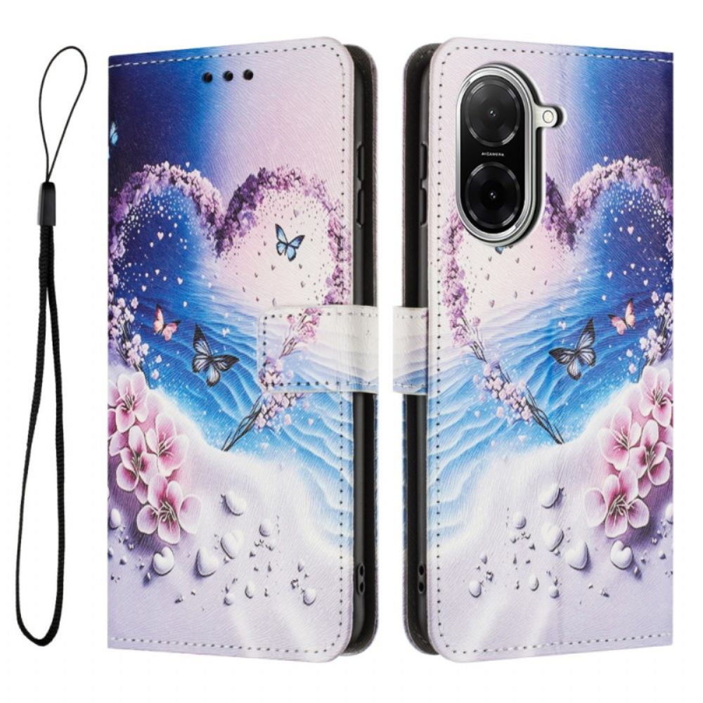 Folio-hoesje Poco C71 Telefoonhoesje Hart