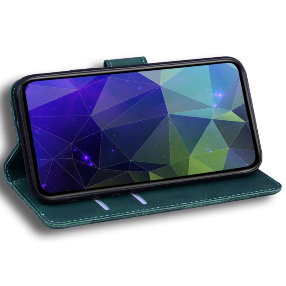 Folio-hoesje Poco C71 Telefoonhoesje Vlinder