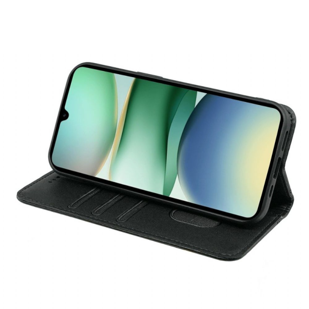 Folio-hoesje Voor Poco C71 Bies Met Bandje