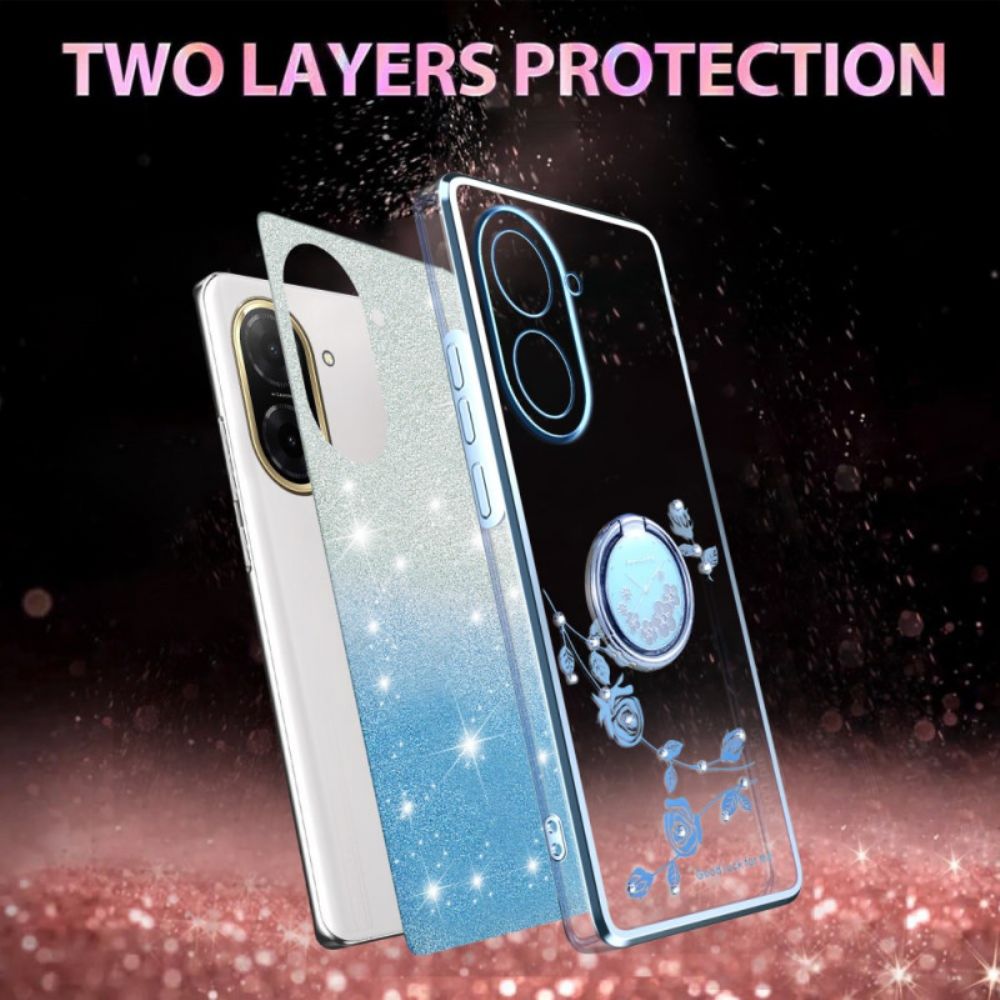 Hoesje Poco C71 Kadem Ringhouder Met Strass-steentjes