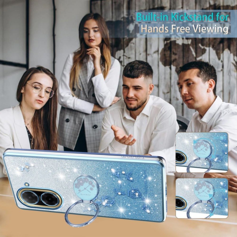 Hoesje Poco C71 Kadem Ringhouder Met Strass-steentjes