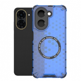 Hoesje Poco C71 Magsafe-compatibel Honingraat