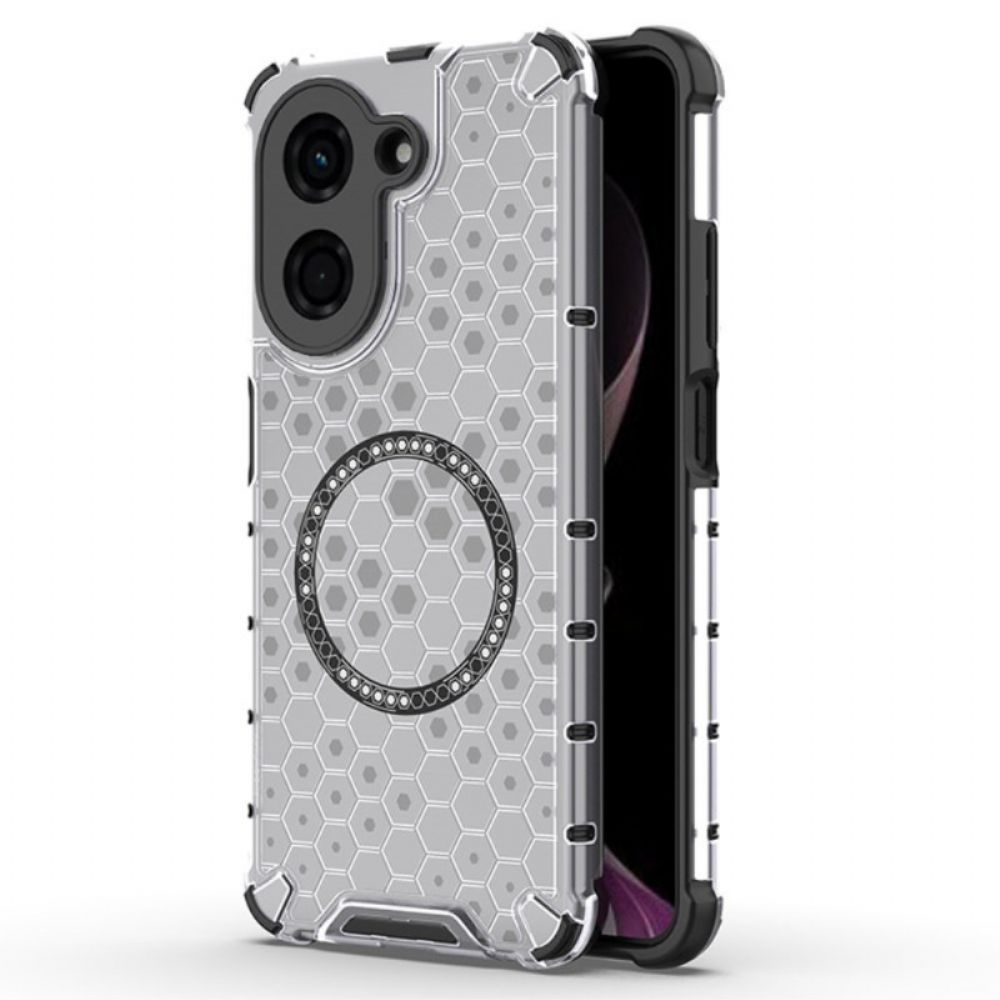 Hoesje Poco C71 Magsafe-compatibel Honingraat