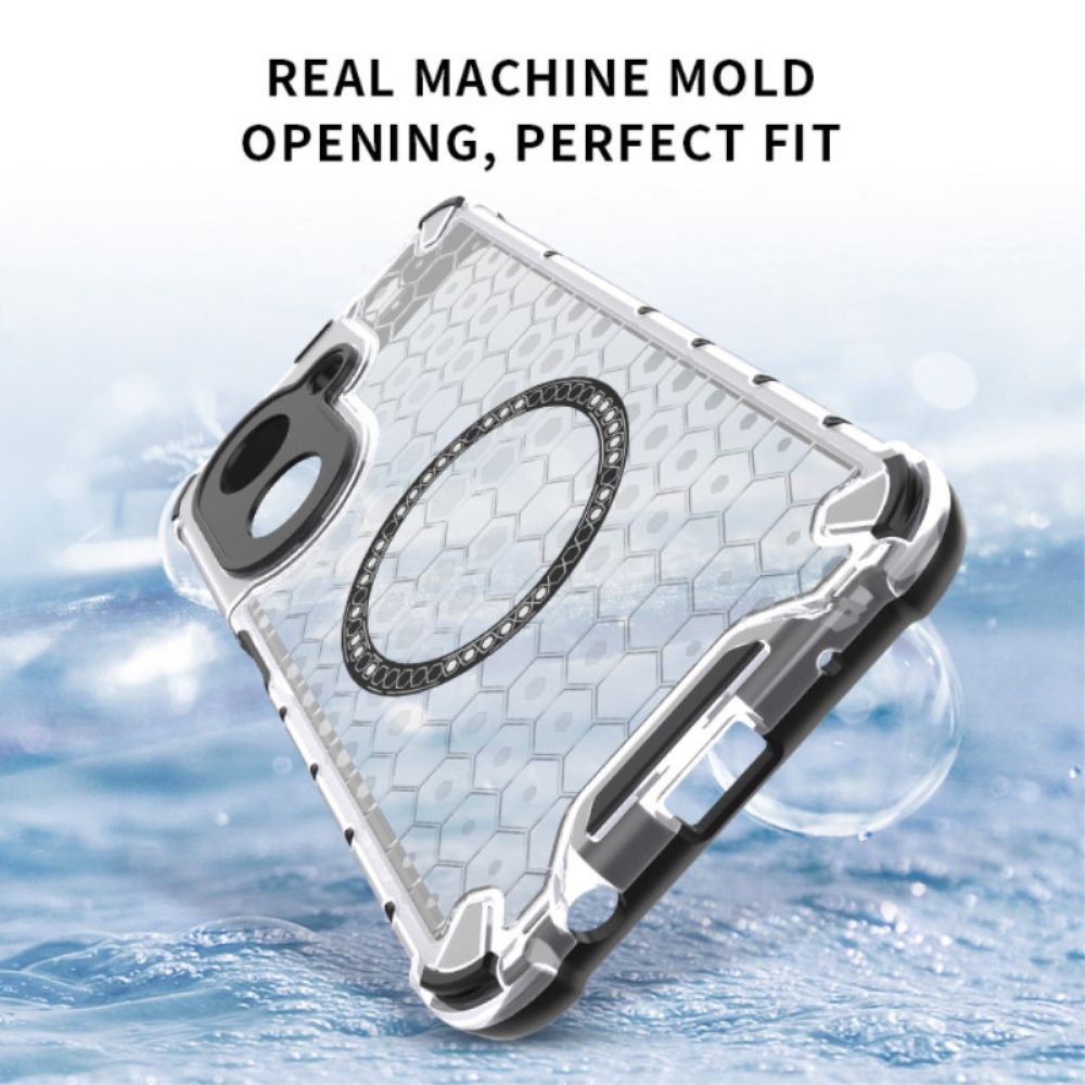 Hoesje Poco C71 Magsafe-compatibel Honingraat