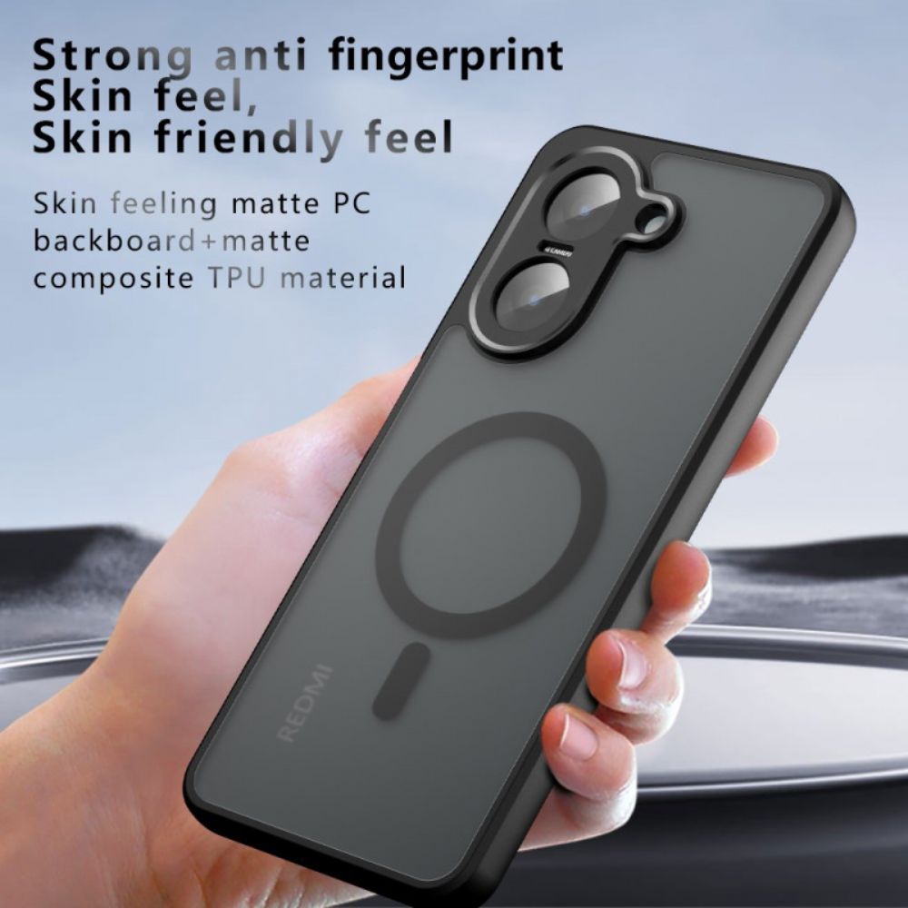 Hoesje Poco C71 Magsafe-compatibel Mat Bescherming Hoesje