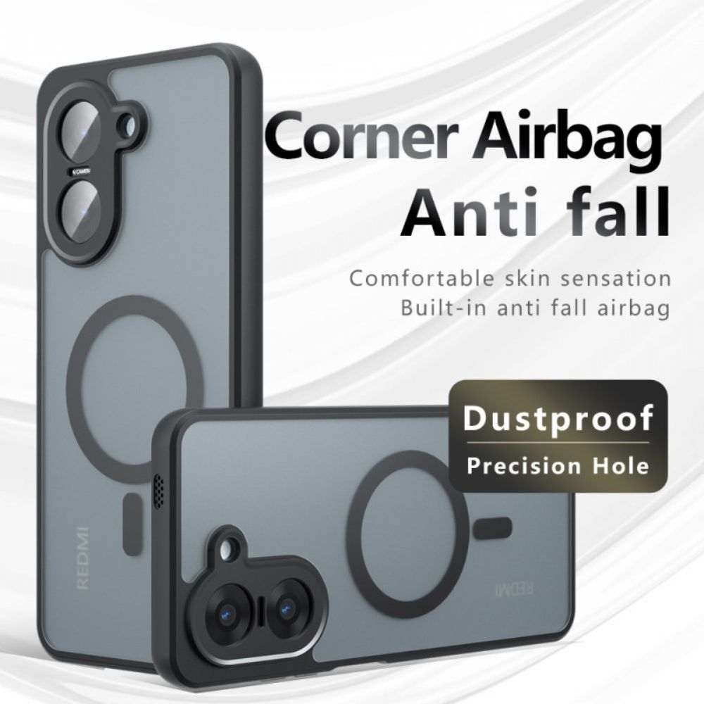 Hoesje Poco C71 Magsafe-compatibel Mat Bescherming Hoesje