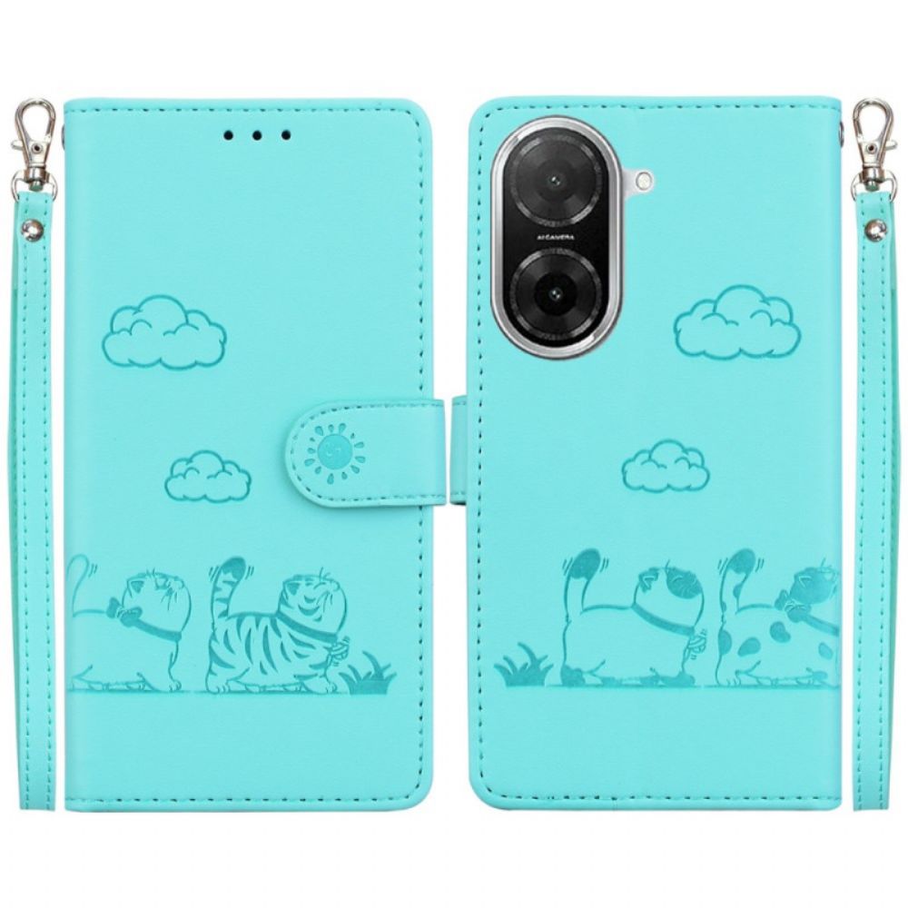 Leren Hoesje Poco C71 Catwalk Bescherming Hoesje