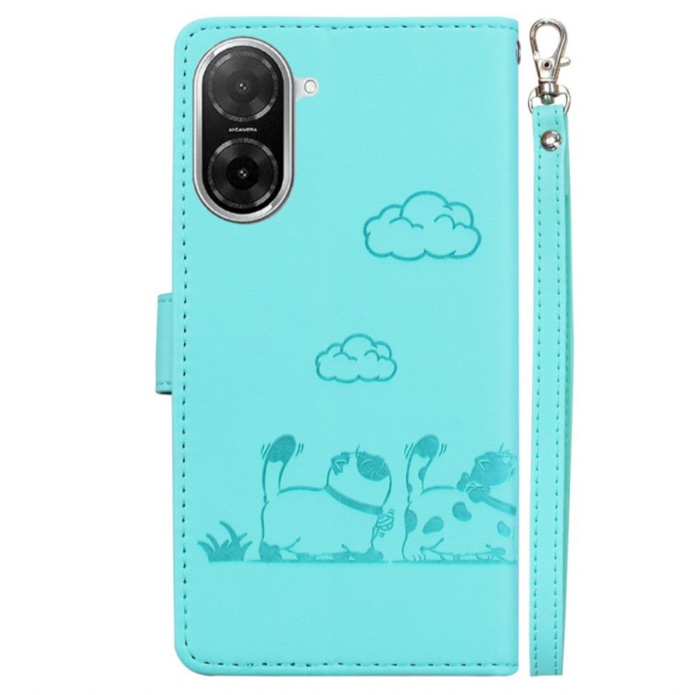 Leren Hoesje Poco C71 Catwalk Bescherming Hoesje