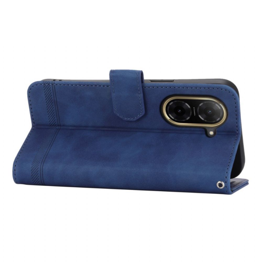 Leren Hoesje Poco C71 Dierfeng Bescherming Hoesje