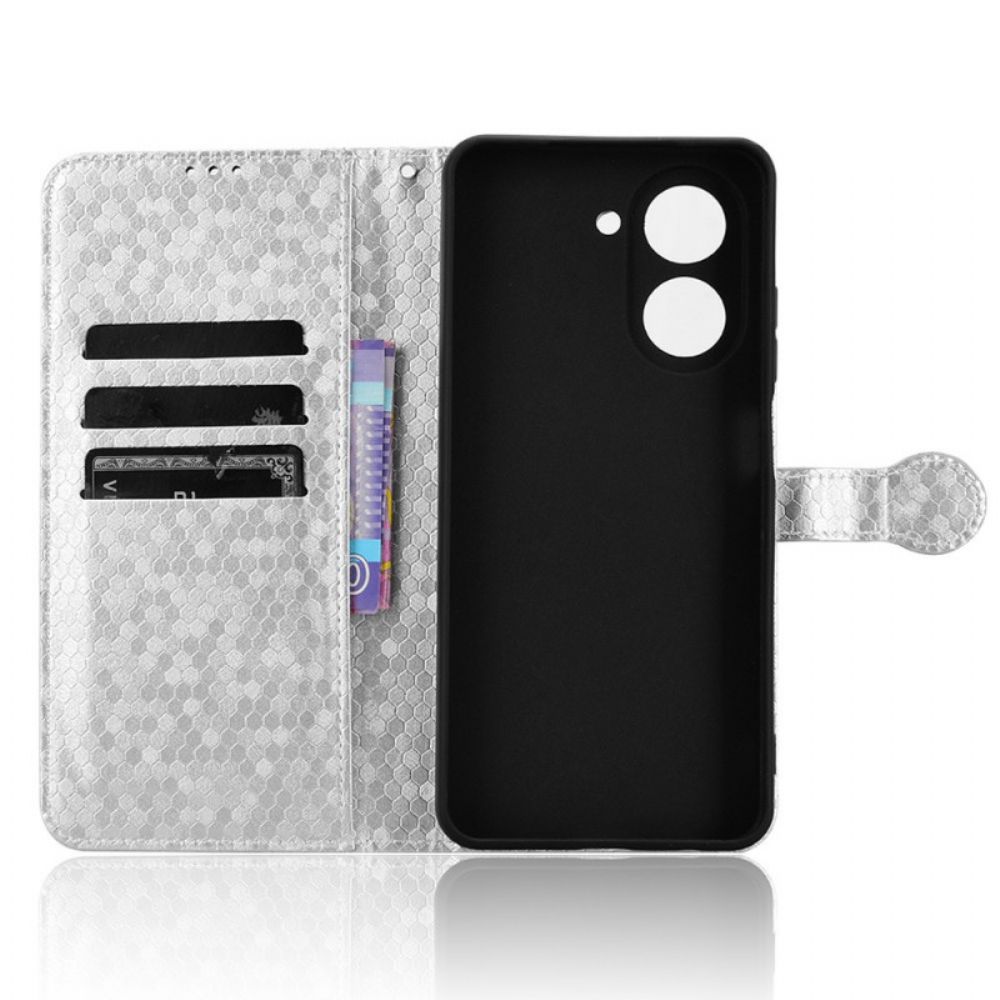 Leren Hoesje Poco C71 Glanzend Bescherming Hoesje